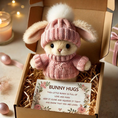 💖 Perfect Gift Deal: BUY 3 GET 1 FREE 🔥 Handmade Mini Bunny Hug – Adorable Gift to Surprise Someone 🐇🎁