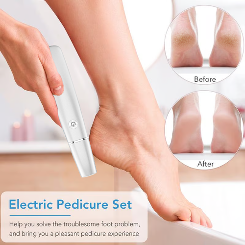 🔥Hot Sale - 53% OFF🔥Electric Feet Callus Remover – Smooth Skin in Seconds⚡