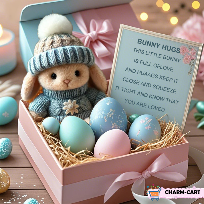 💖 Perfect Gift Deal: BUY 3 GET 1 FREE 🔥 Handmade Mini Bunny Hug – Adorable Gift to Surprise Someone 🐇🎁
