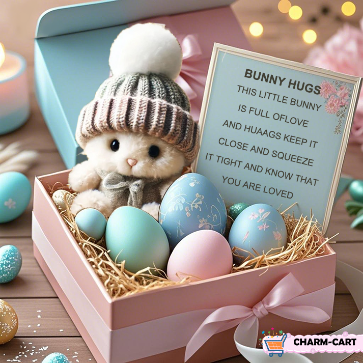 💖 Perfect Gift Deal: BUY 3 GET 1 FREE 🔥 Handmade Mini Bunny Hug – Adorable Gift to Surprise Someone 🐇🎁
