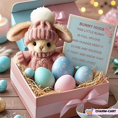 💖 Perfect Gift Deal: BUY 3 GET 1 FREE 🔥 Handmade Mini Bunny Hug – Adorable Gift to Surprise Someone 🐇🎁