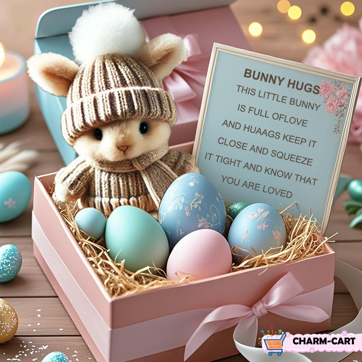 💖 Perfect Gift Deal: BUY 3 GET 1 FREE 🔥 Handmade Mini Bunny Hug – Adorable Gift to Surprise Someone 🐇🎁