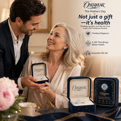 🔥 90% OFF TODAY: Oneswear® Timeless Radiance Shaping Earrings-✨Helps support weight management, reduce water retention, and promote healthy circulation