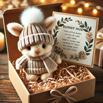 💖 Perfect Gift Deal: BUY 3 GET 1 FREE 🔥 Handmade Mini Bunny Hug – Adorable Gift to Surprise Someone 🐇🎁