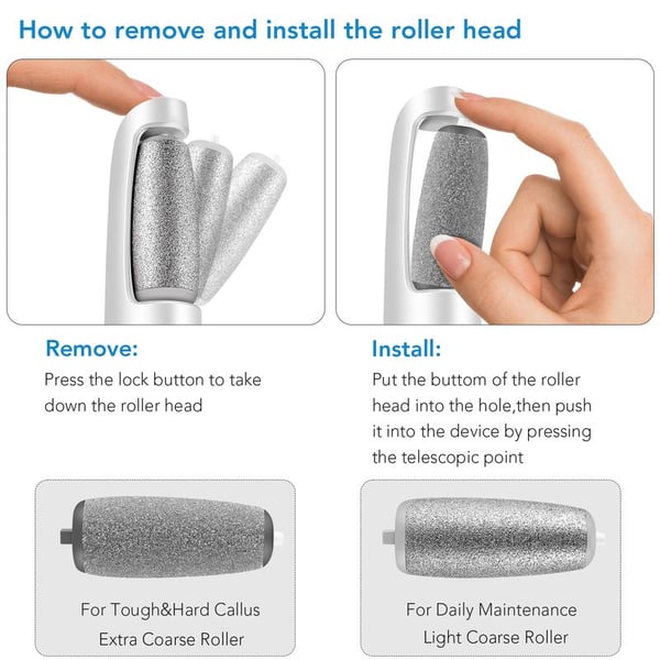🔥Hot Sale - 53% OFF🔥Electric Feet Callus Remover – Smooth Skin in Seconds⚡