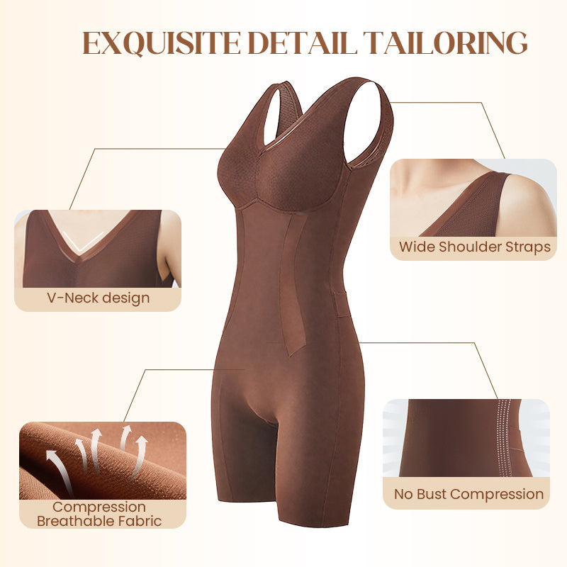 ⏳Time-limited Special⏰Tummy Tuck & Hip Lift Traceless One-piece Shapewear