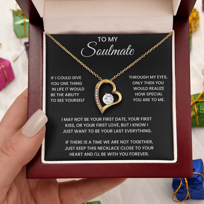 💖 Forever Love Necklace – Heart Pendant Gift | A Symbol of Eternal Love & Connection ✨
