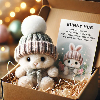 💖 Perfect Gift Deal: BUY 3 GET 1 FREE 🔥 Handmade Mini Bunny Hug – Adorable Gift to Surprise Someone 🐇🎁