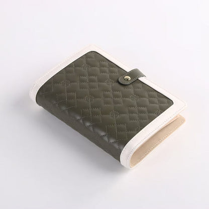 ✨ Checkered Jewelry Bag – Elegant Travel Jewelry Organizer & Portable Storage Case